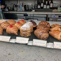 Dessert display at L'Artisane Creative Bakery in Coral Gables