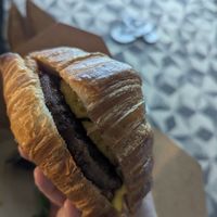 VTE Croissant sandwich at L'Artisane Creative Bakery in Coral Gables