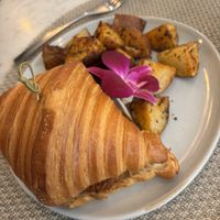 AVT Croissant with potato  at L'Artisane Creative Bakery in Coral Gables