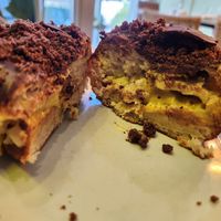 Boston cream donut at L'Artisane Creative Bakery in Coral Gables