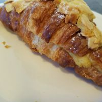 Almond croissant  at L'Artisane Creative Bakery in Coral Gables