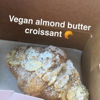 Almond croissant at L'Artisane Creative Bakery in Coral Gables