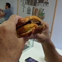 Breakfast sandwich delicious at L'Artisane Creative Bakery in Coral Gables