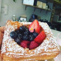 A delicious pastry at L'Artisane Creative Bakery in Coral Gables