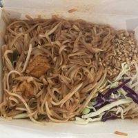 Vegan pad Thai! at Bua Thai in Lake Stevens
