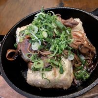 Tofu steak (three tofu blocks)  at O'Uchi in Sydney