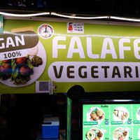 Shop Sign. at Falafel Penang in Penang