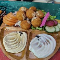 Arabic Falafel Plate at Falafel Penang in Penang