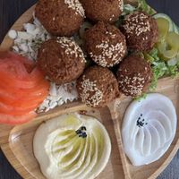 Falafel plate   at Falafel Penang in Penang