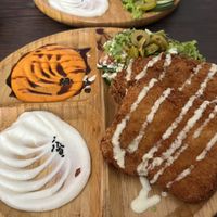 Schnitzel plate   at Falafel Penang in Penang