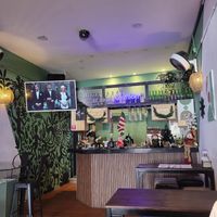 Restaurant and bar area at Falafel Penang in Penang