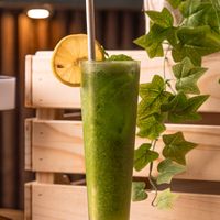 Best refreshing mint and lemon drink at Falafel Penang in Penang