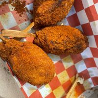 Vegan drumsticks   at Falafel Penang in Penang