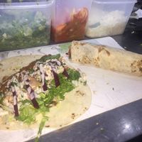 Falafel sandwich at Falafel Penang in Penang