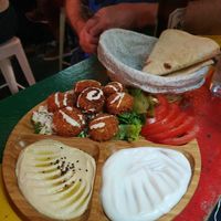 Falafel plate. at Falafel Penang in Penang