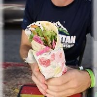 RM10 for a delicious falafel wrap at Falafel Penang in Penang