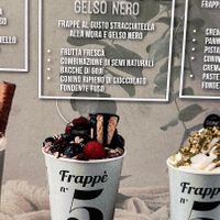 Made with soy milk, dark chocolate and vegan icecream   at Gelateria La Romana in Padua