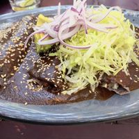 Super buenas opciones veganas con todo el sabor de la comida mexicana at El Apapacho in Merida