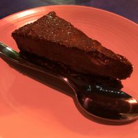 Chocolate cake! I’m pretty sure this was raw vegan. at El Apapacho in Merida