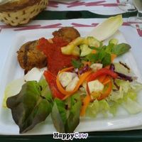 Vegan 'hamburguesas' at Espiga in Torremolinos