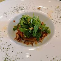 Flan at Monnalisa Caffe in Assisi