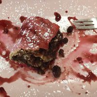 Strudel umbro vegan  at Monnalisa Caffe in Assisi