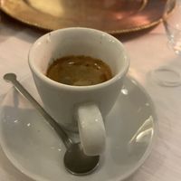 cinnamon coffee  at Dawat in Turin