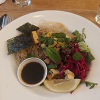 Noodle salad at Goodstore - Asogatan in Stockholm