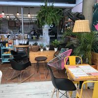 Interior del Restaurante / Restaurant interior at Puro Zumo in Bogota