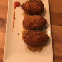 sweet potato croquettes  at La Voladora in Alicante