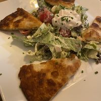 Greek quesadilla   at La Voladora in Alicante