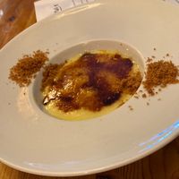 Dessert Creme brûlée  at La Voladora in Alicante