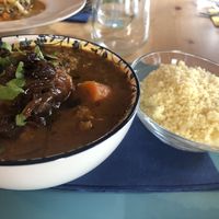 Couscous with veggies and chickpeas stew  at La Voladora in Alicante