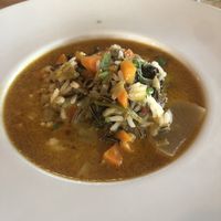 Wild rice w/ red curry  at La Voladora in Alicante