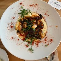 Kartoffelsuppe at La Voladora in Alicante