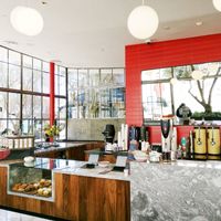 Interior at La Colombe in San Diego