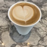 Oat milk latte. So good! at La Colombe in San Diego