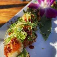 Christina’s crispy roll  at Sushi Nekosan in La Jolla