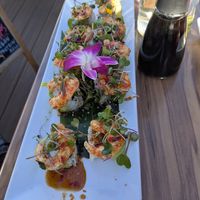 Oh "shrimp" roll at Sushi Nekosan in La Jolla