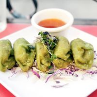 Veggie Gyoza at Sushi Nekosan in La Jolla
