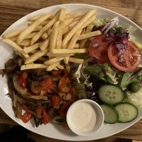 Shawarma at Bar Mundo in Estella