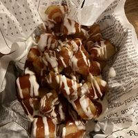 Patatas Bravas at Bar Mundo in Estella