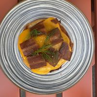 Bacon egg and cheese breakfast sandwich  at Les Bols d'Antoine in Paris