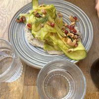 Tagliatelles de courgettes  at Les Bols d'Antoine in Paris