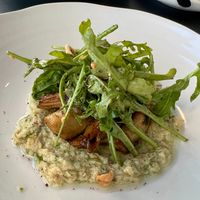 Delicious artichoke heart dish at Old Wharf at MACq 01 Hotel in Hobart