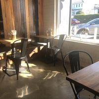 Sweet digs, warm light at The Brooding Italian in Kiama