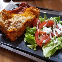 Lasagna at The Wild Note in Bordeaux