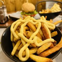 Fries with super delicious mayonnaise   at The Wild Note in Bordeaux