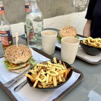 Wild Burger and Verde Burger…simply amazing  at The Wild Note in Bordeaux