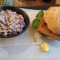 Tex mex with coleslaw at The Wild Note in Bordeaux